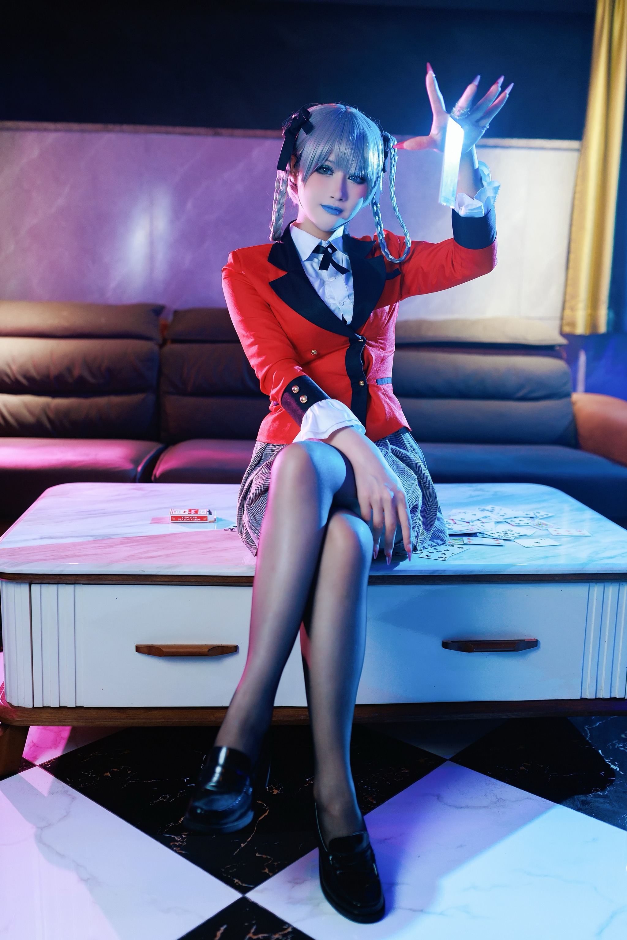 图片[1]-兔胖胖min – NO.007  狂赌之渊 桃喰绮罗莉[40P]-XikXak
